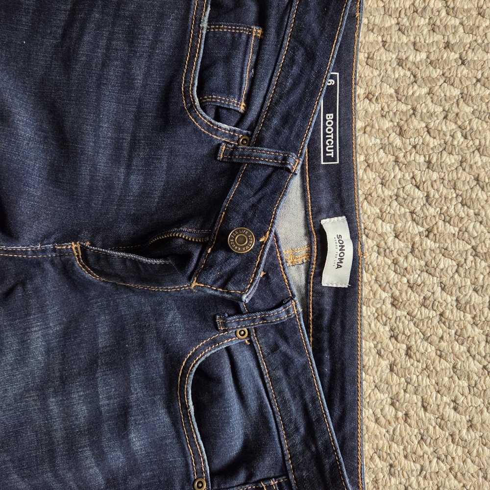 Sonoma Dark Blue Women’s Boot Cut Jeans